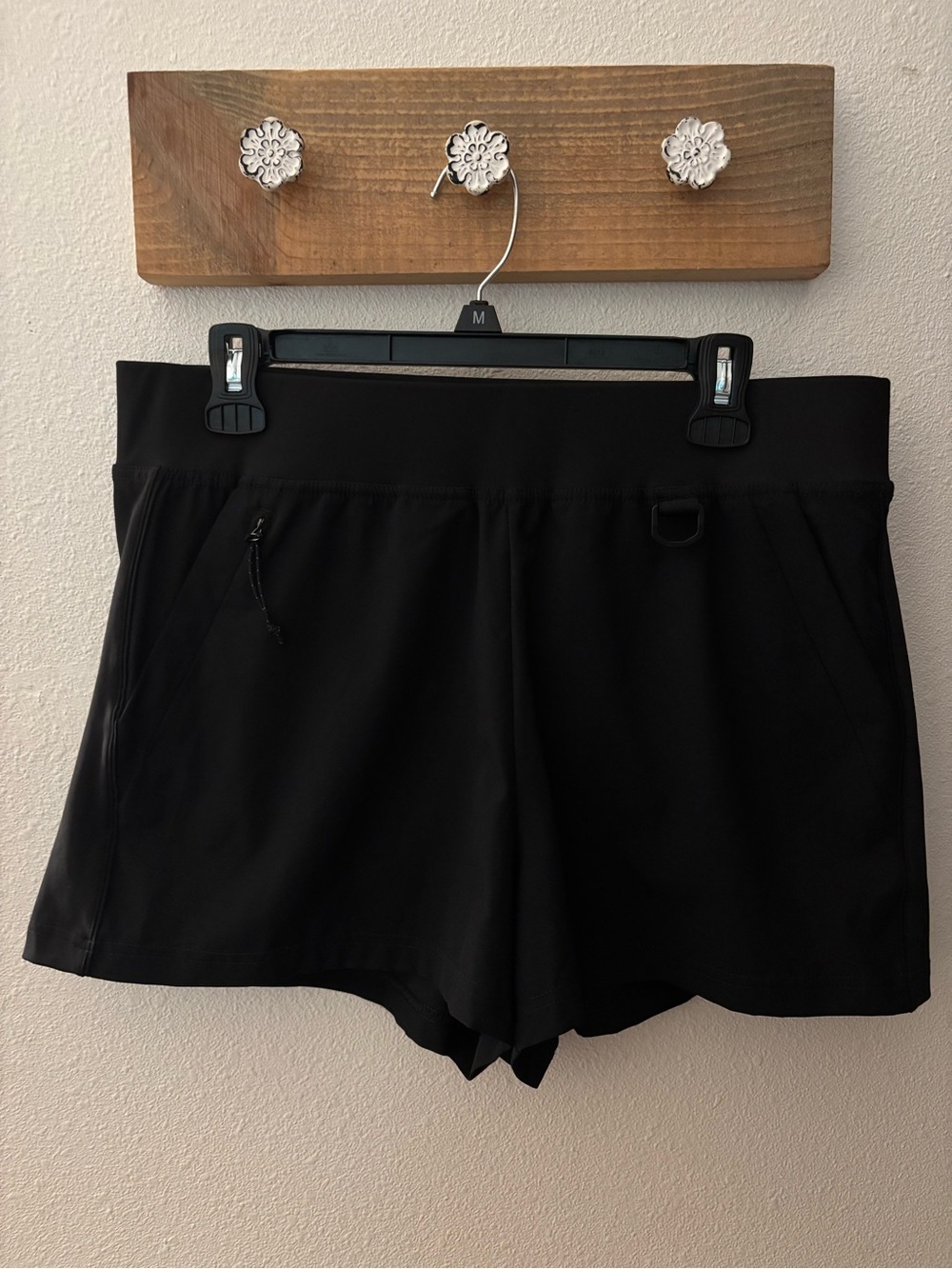 Avalanche Black Women’s Athletic Shorts